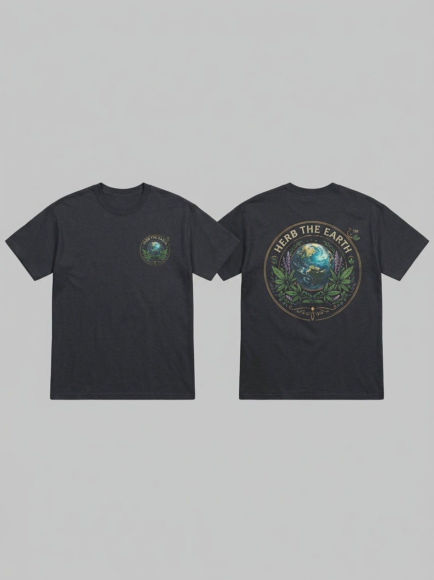 HERB THE EARTH SIGNATURE LOGO T-SHIRT